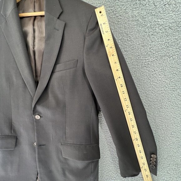 JOHN VARVATOS Mens‎ 40R 2-Button Brown Sports Coat Single Needle Premium Tailor - Picture 10 of 12